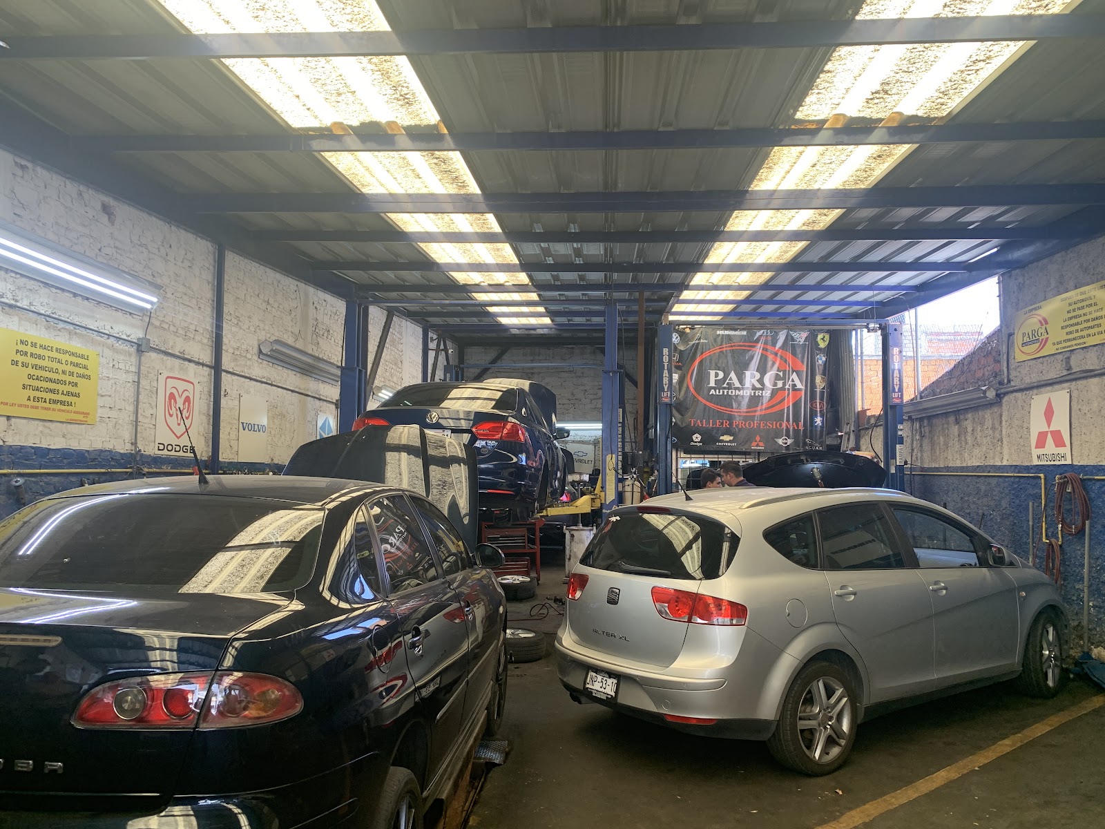 Área de trabajo del taller